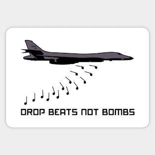 Drop Beats Not Bombs Sticker